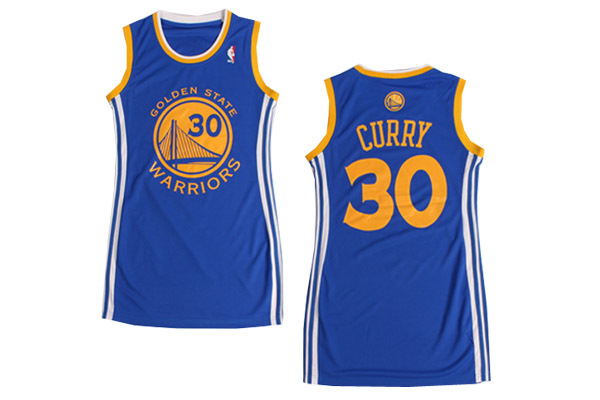 Stephen Curry, Golden State [Azul] - Mujer - Haga click en la imagen para cerrar